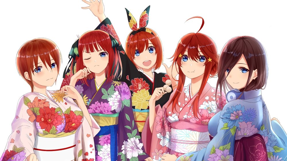 五等分的新娘,五等分の花嫁(2019日本动漫)
