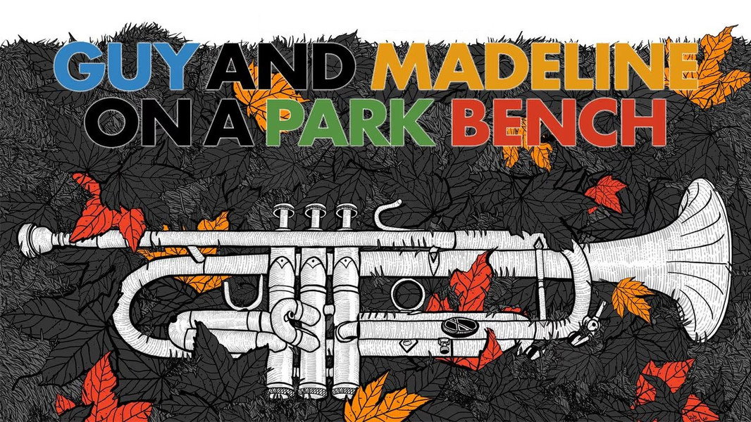 Guy and Madeline on a Park Bench