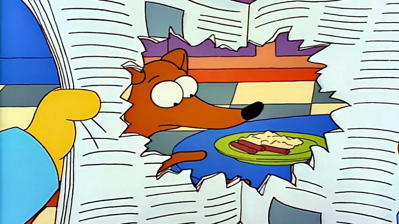 Escena de El perro de Bart reprueba