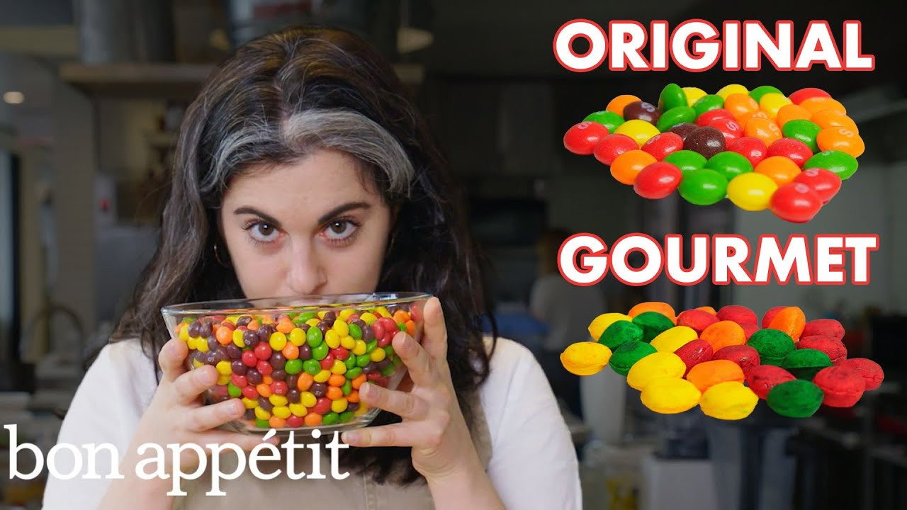 Pastry Chef Attempts to Make Gourmet Skittles