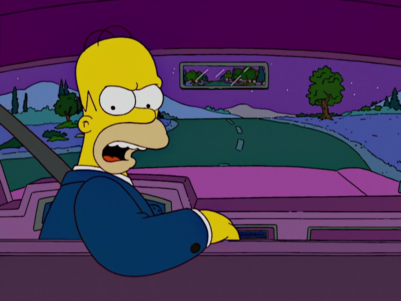 Escena de El doble de Bart