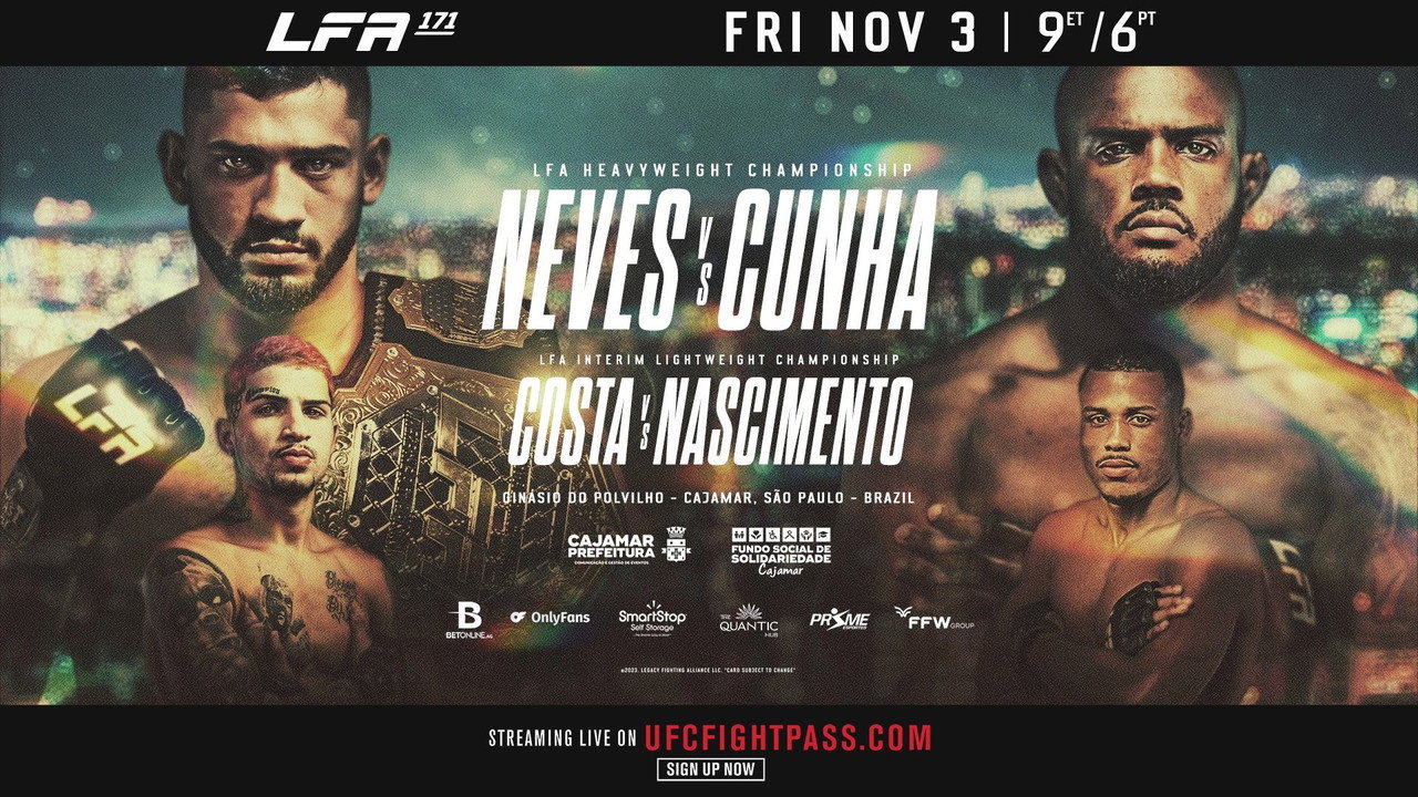 backdrop LFA 171: Neves vs. Cunha