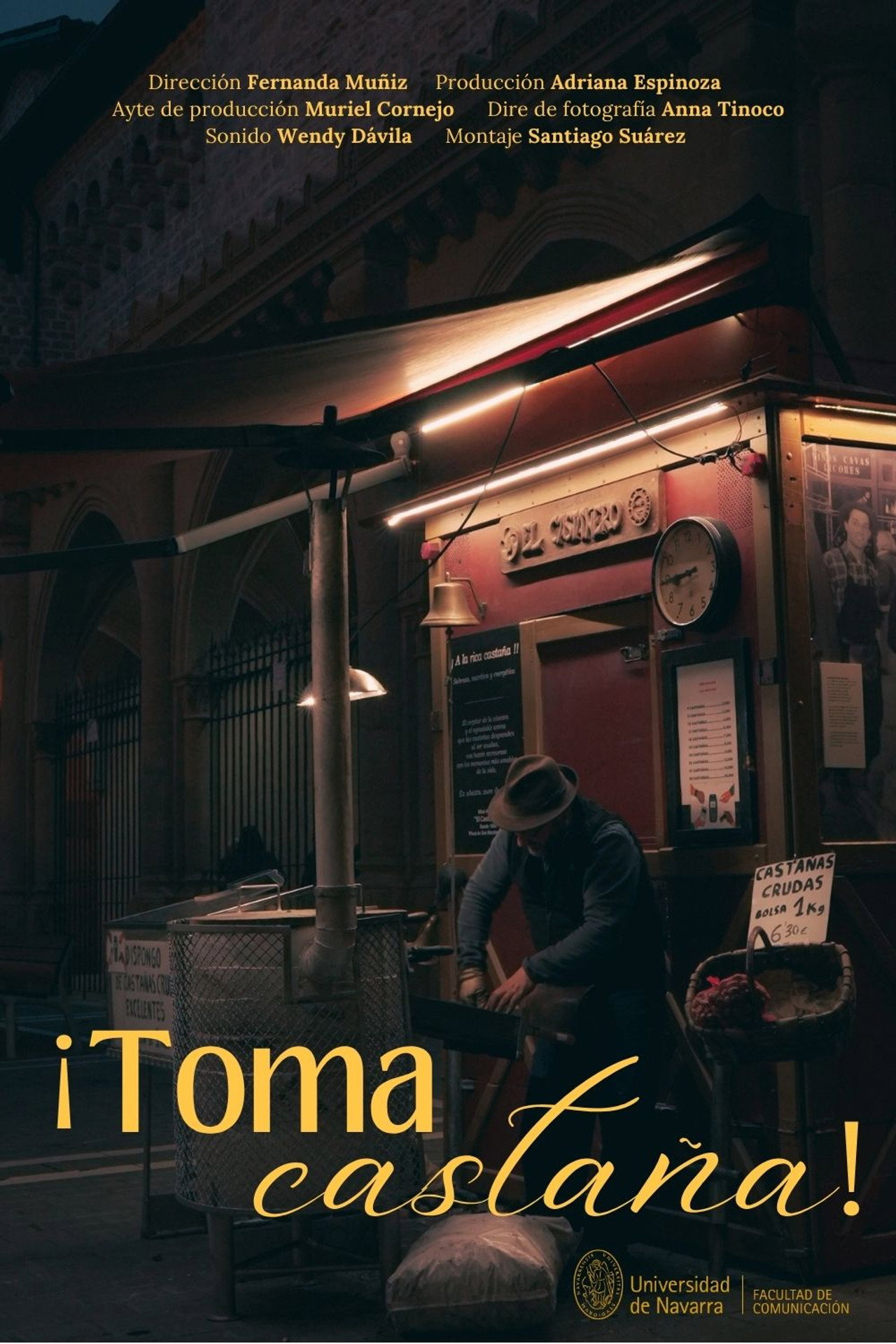 ¡Toma castaña!