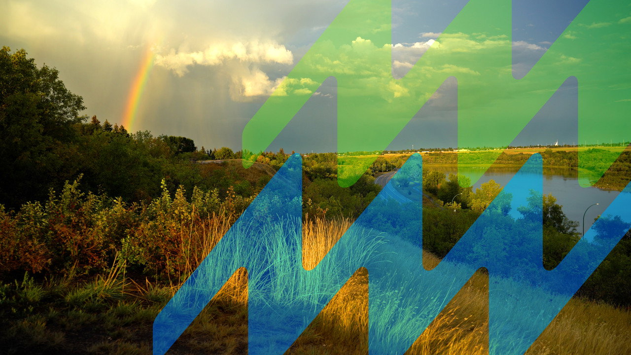backdrop A Vision for the Valley: The Untold Story of the Meewasin Logo