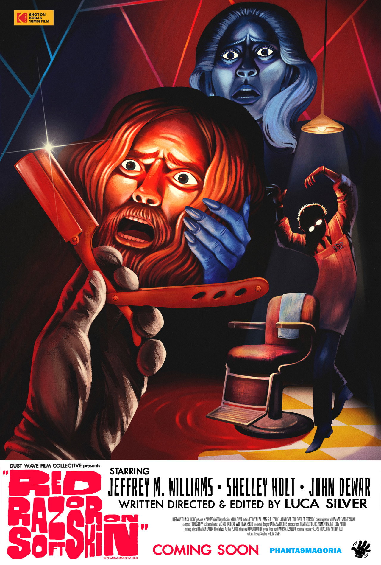 Red Razor On Soft Skin