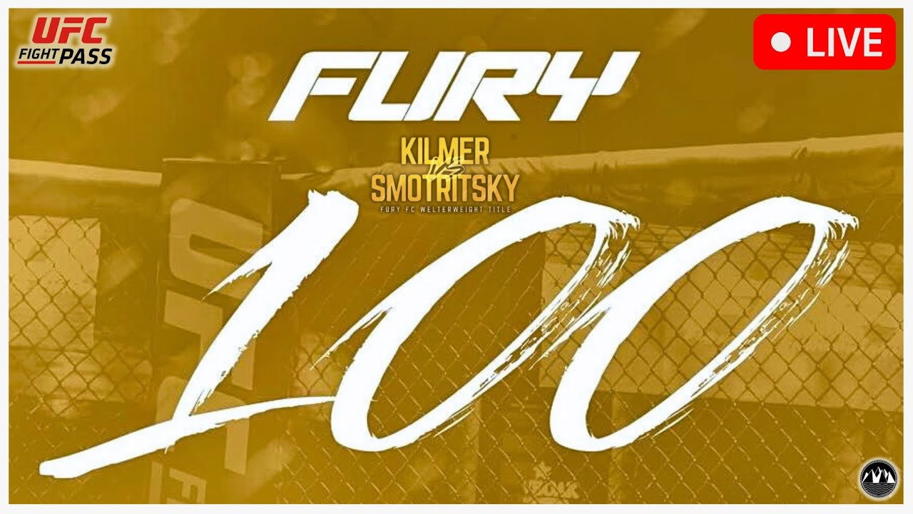 backdrop Fury FC 100: Kilmer vs. Smotritsky