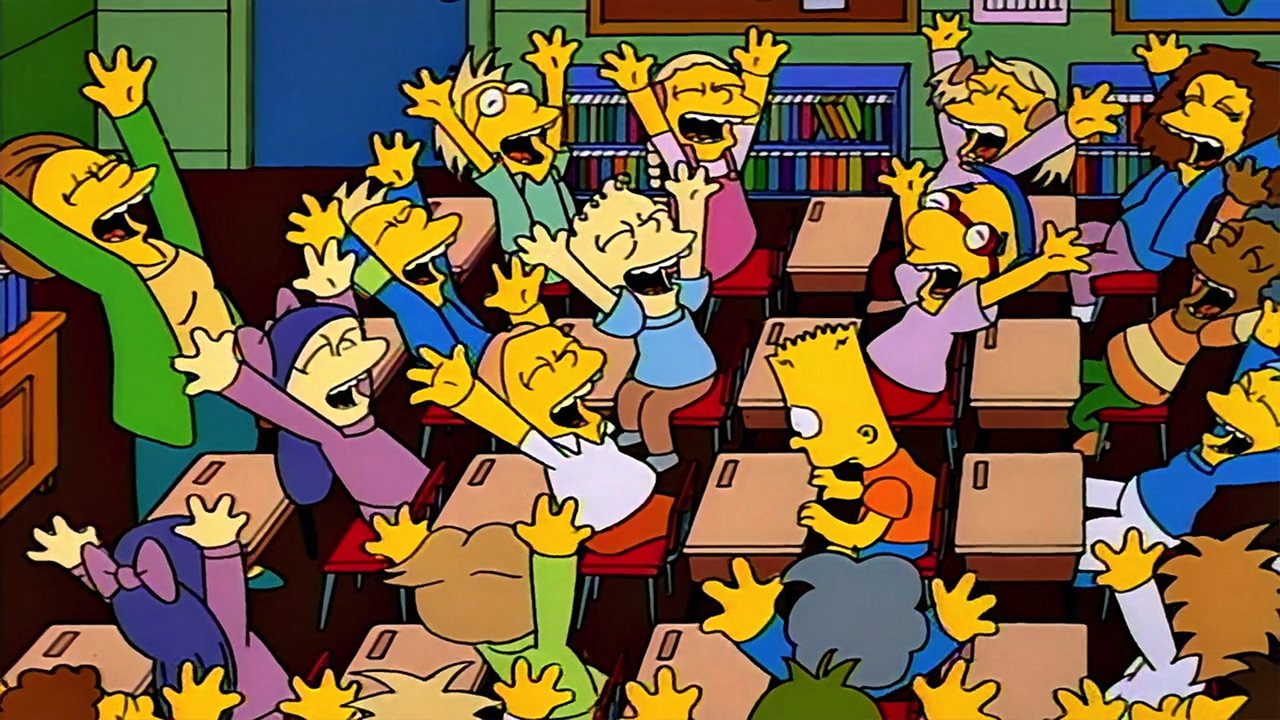 Escena de Bart se hace famoso