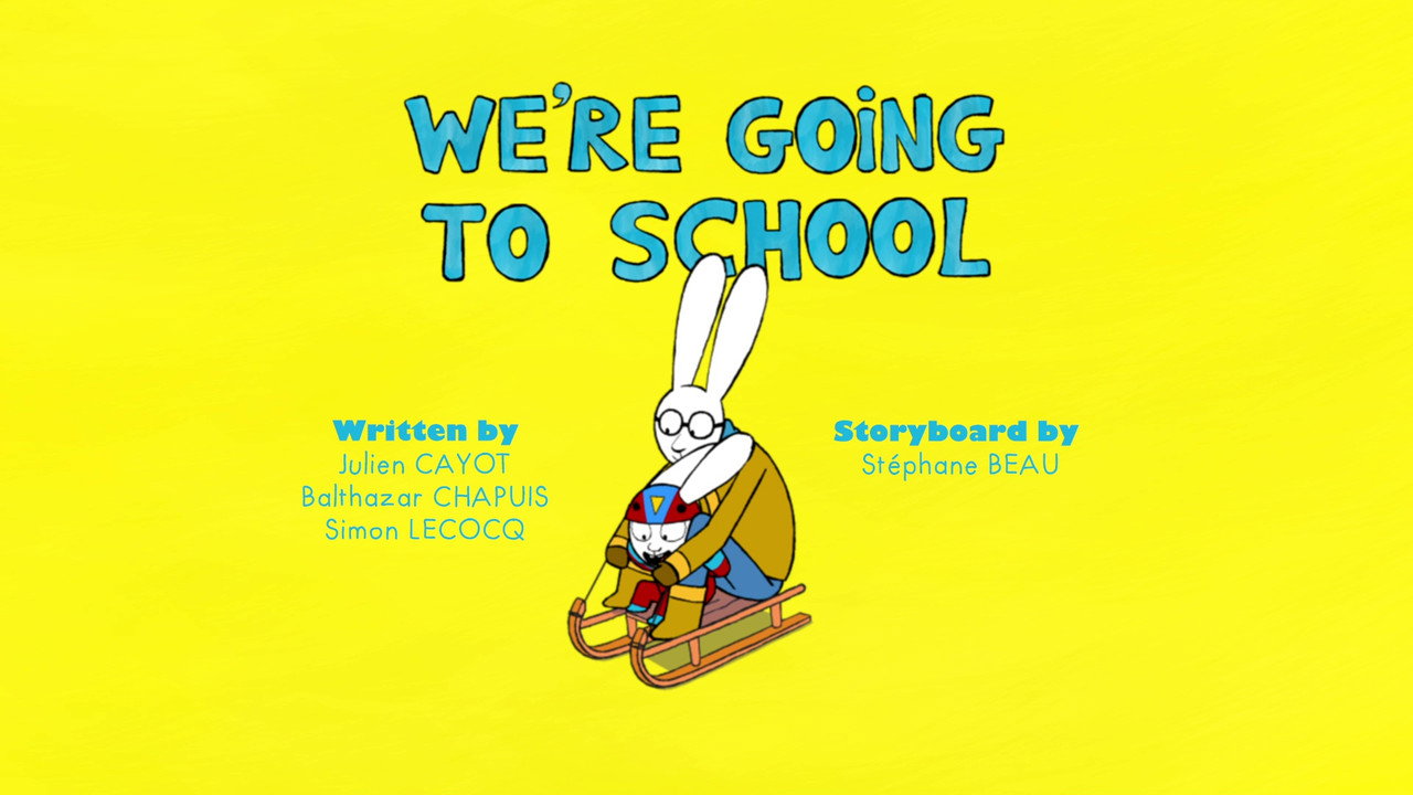 We're Going To School