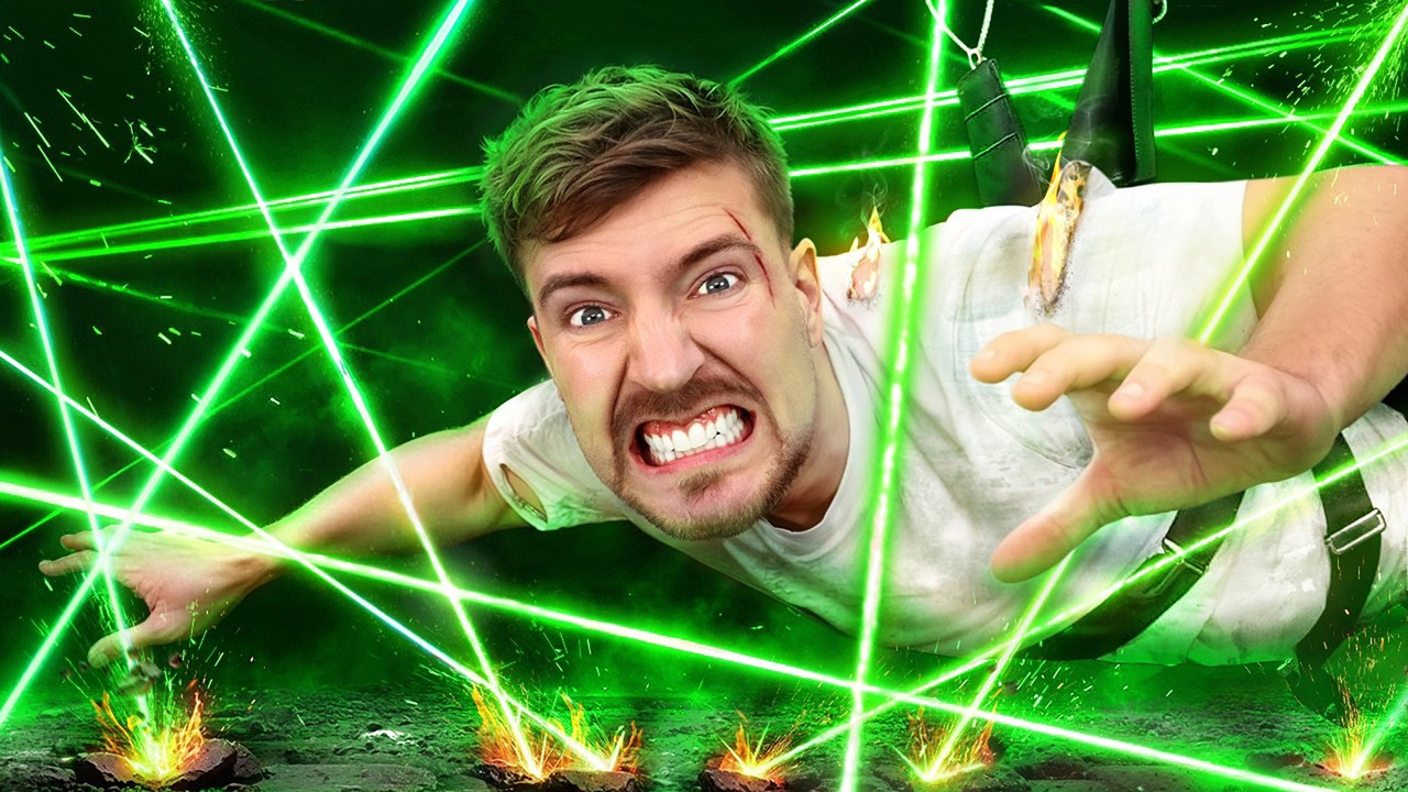 World's Deadliest Lazer Maze!