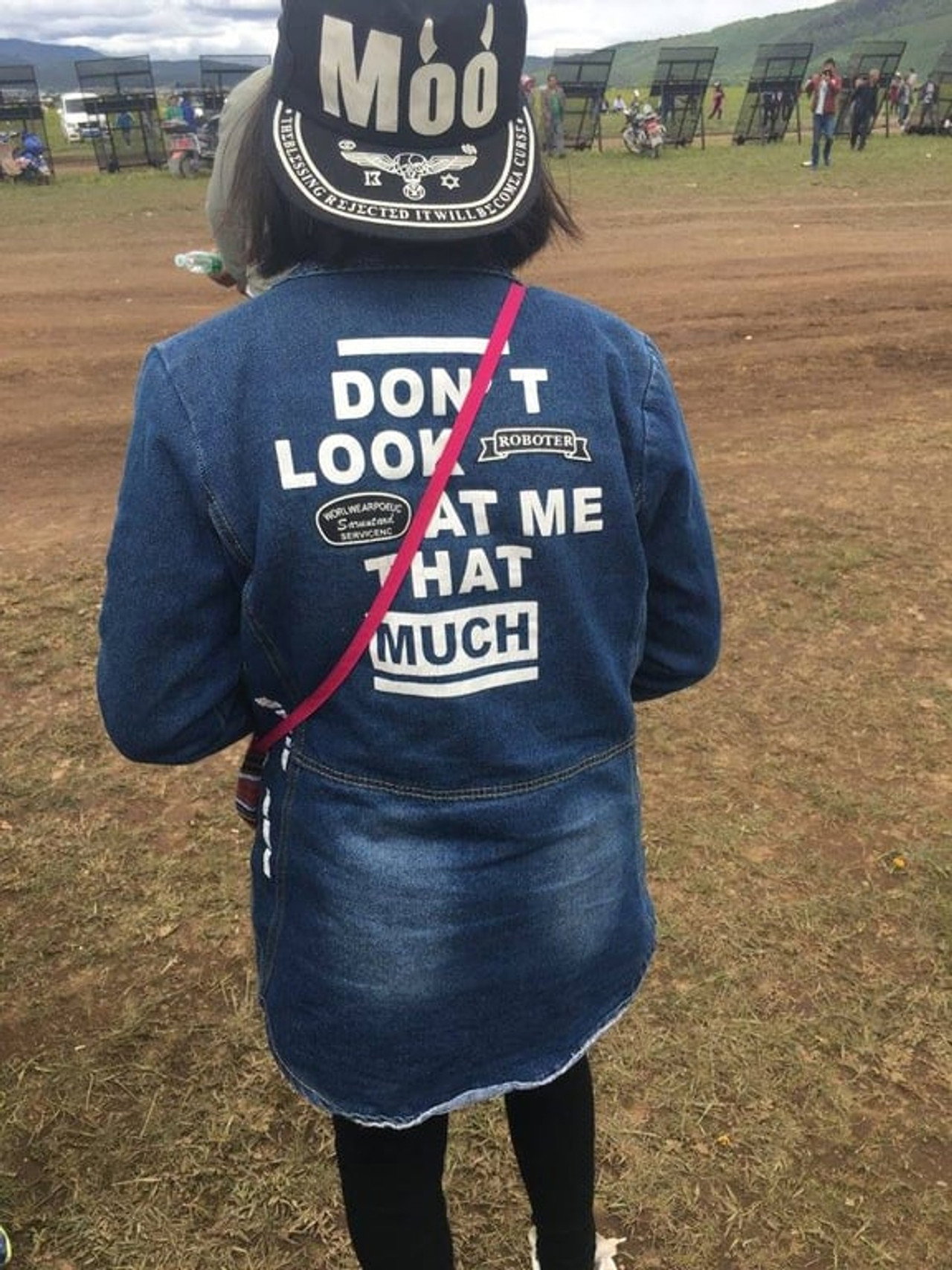 don’t look at me that much