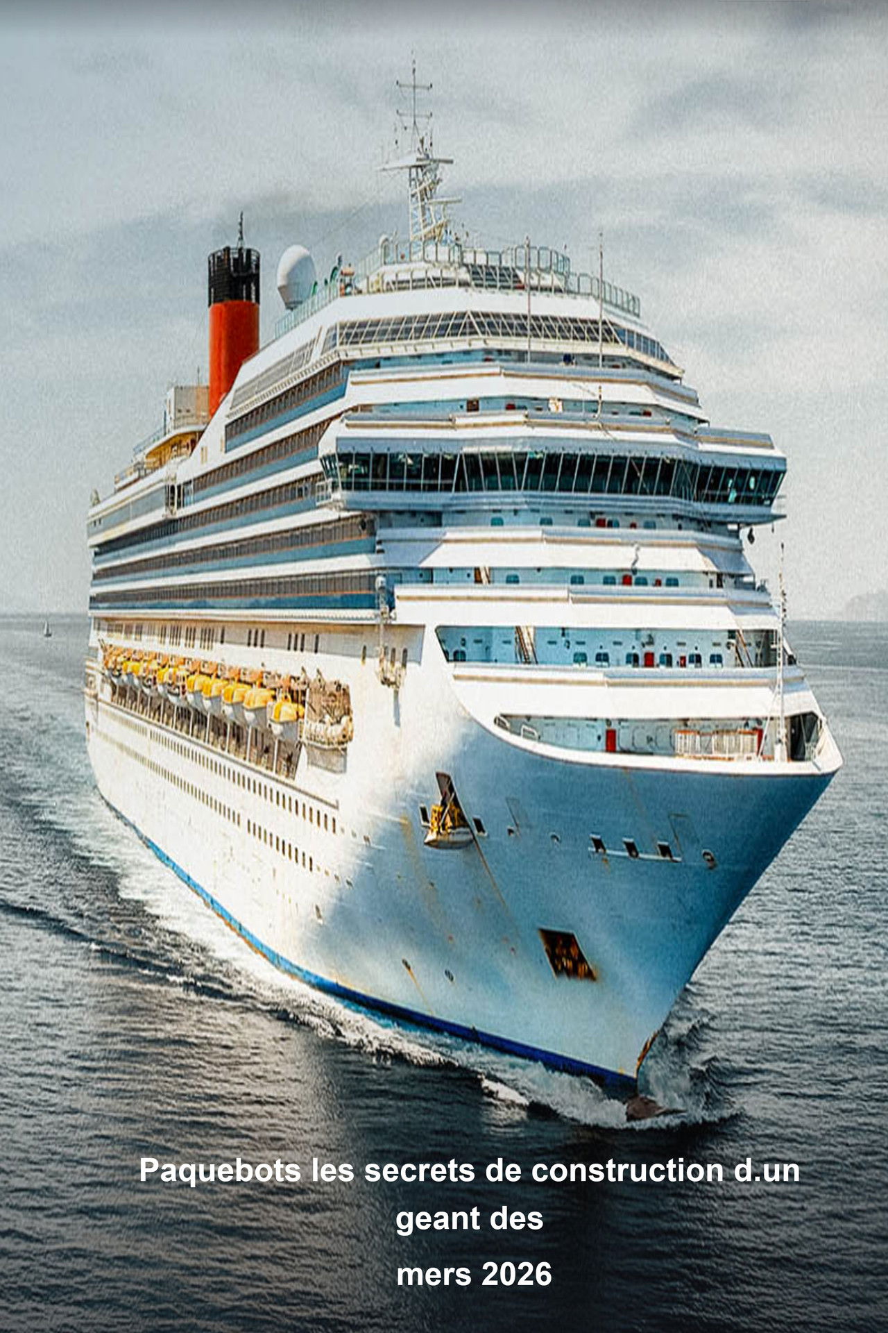 Paquebots les secrets de construction d'un géant des mers