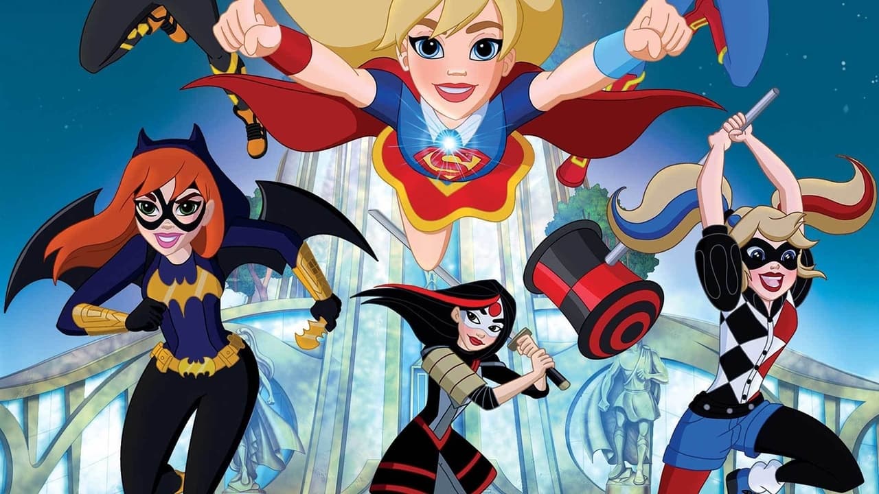 DC Super Hero Girls Collection Backdrop