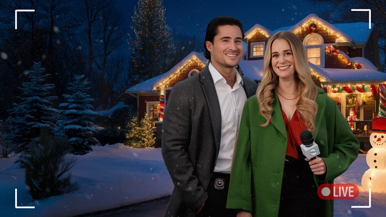 Merry Mystery Christmas backdrop