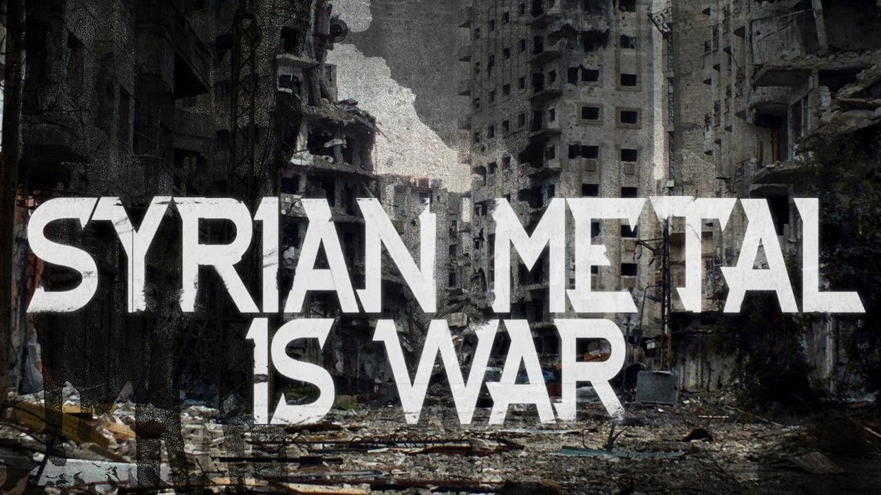 backdrop Syrian Metal Is War