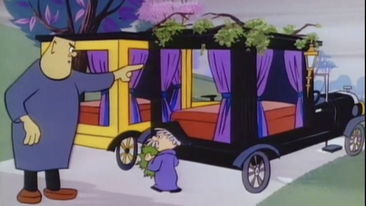 Milton the Monster: The Hearse Thief