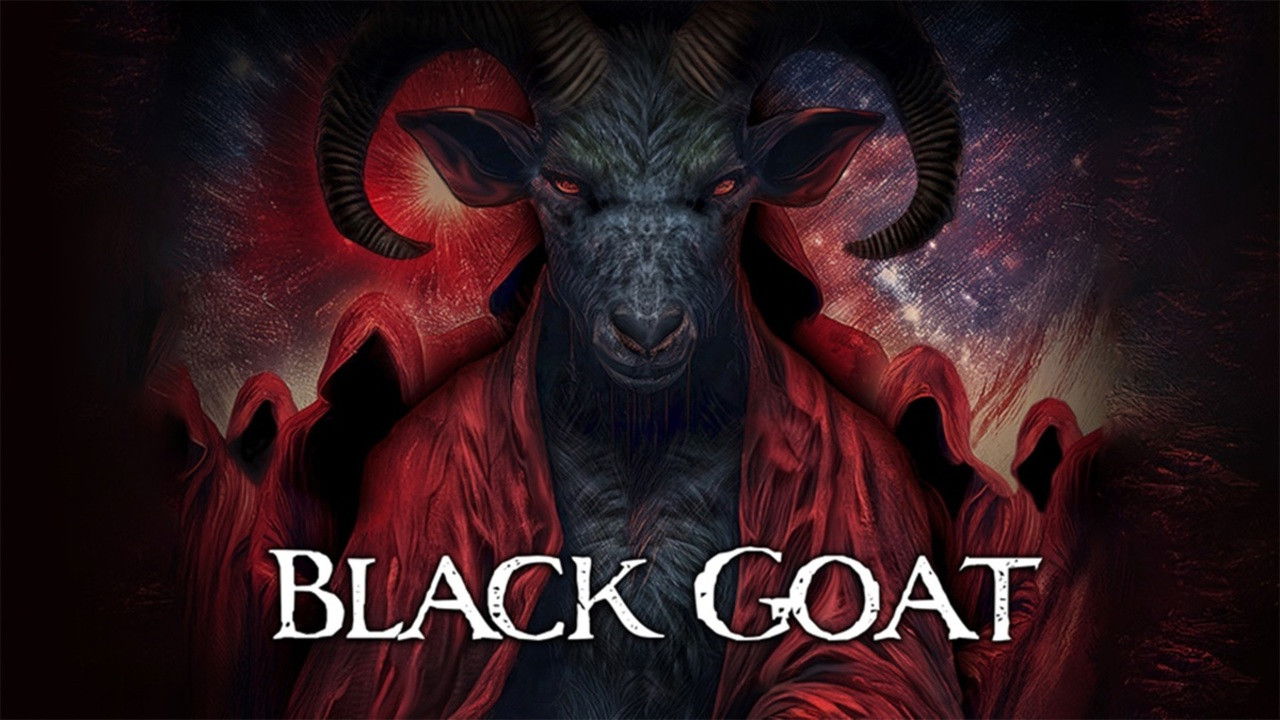 backdrop Black Goat