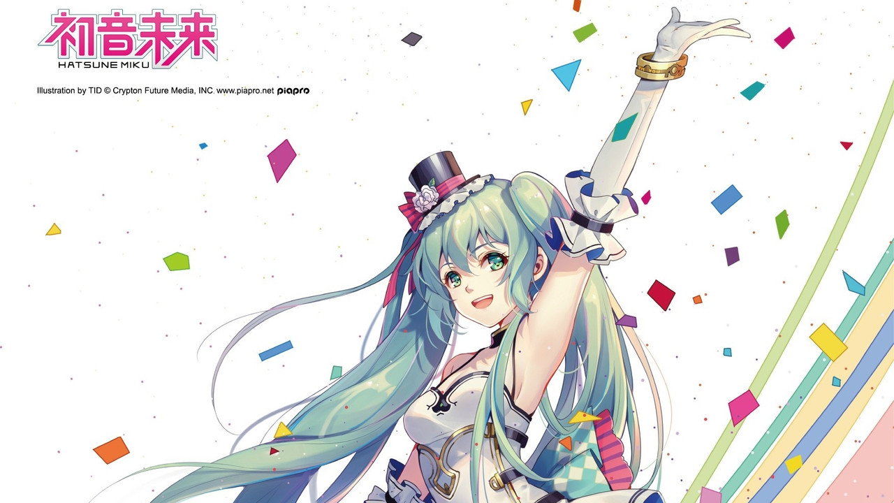 backdrop MIKU WITH YOU 2017 SHANGHAI