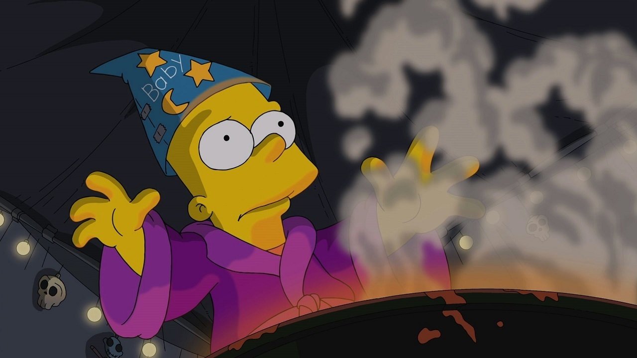 Escena de Qué esperar cuando Bart está esperando