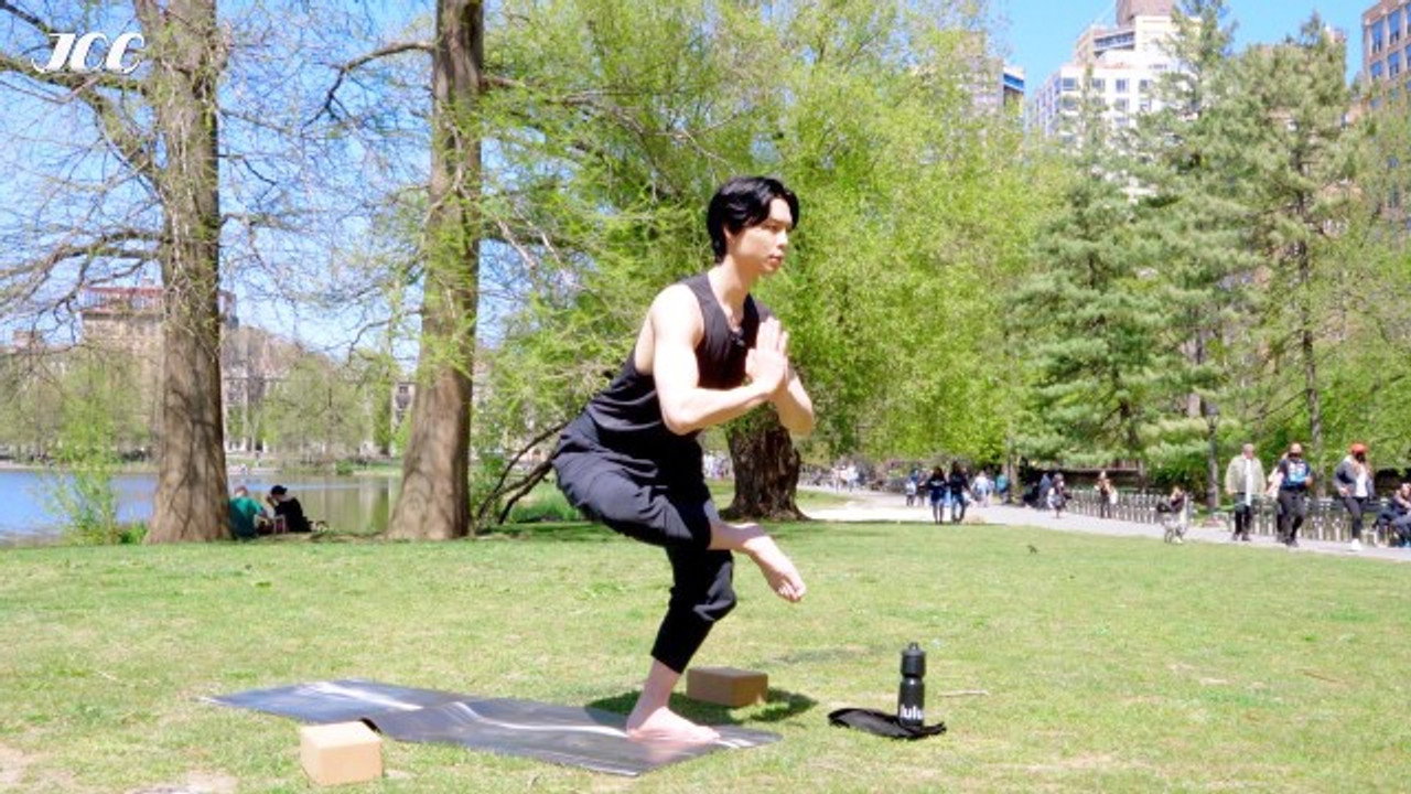 I'm gonna try yoga at Central Park ๐ง๐ปโโ๏ธ