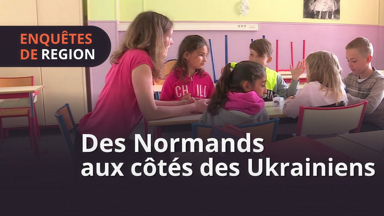 backdrop Enquêtes De Région - Les Normands Aux  Cotés Des Ukrainiens