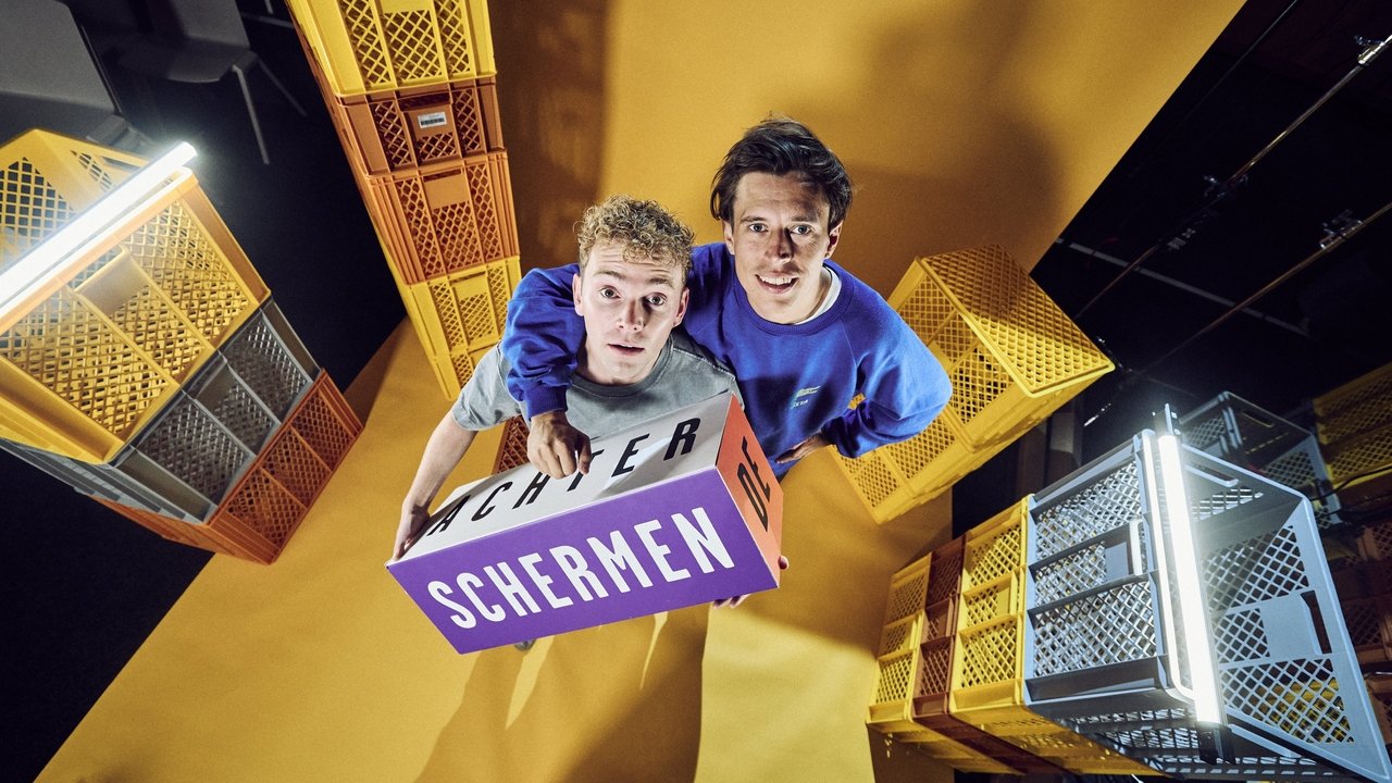 Achter De Schermen: De Eindejaarsshow backdrop