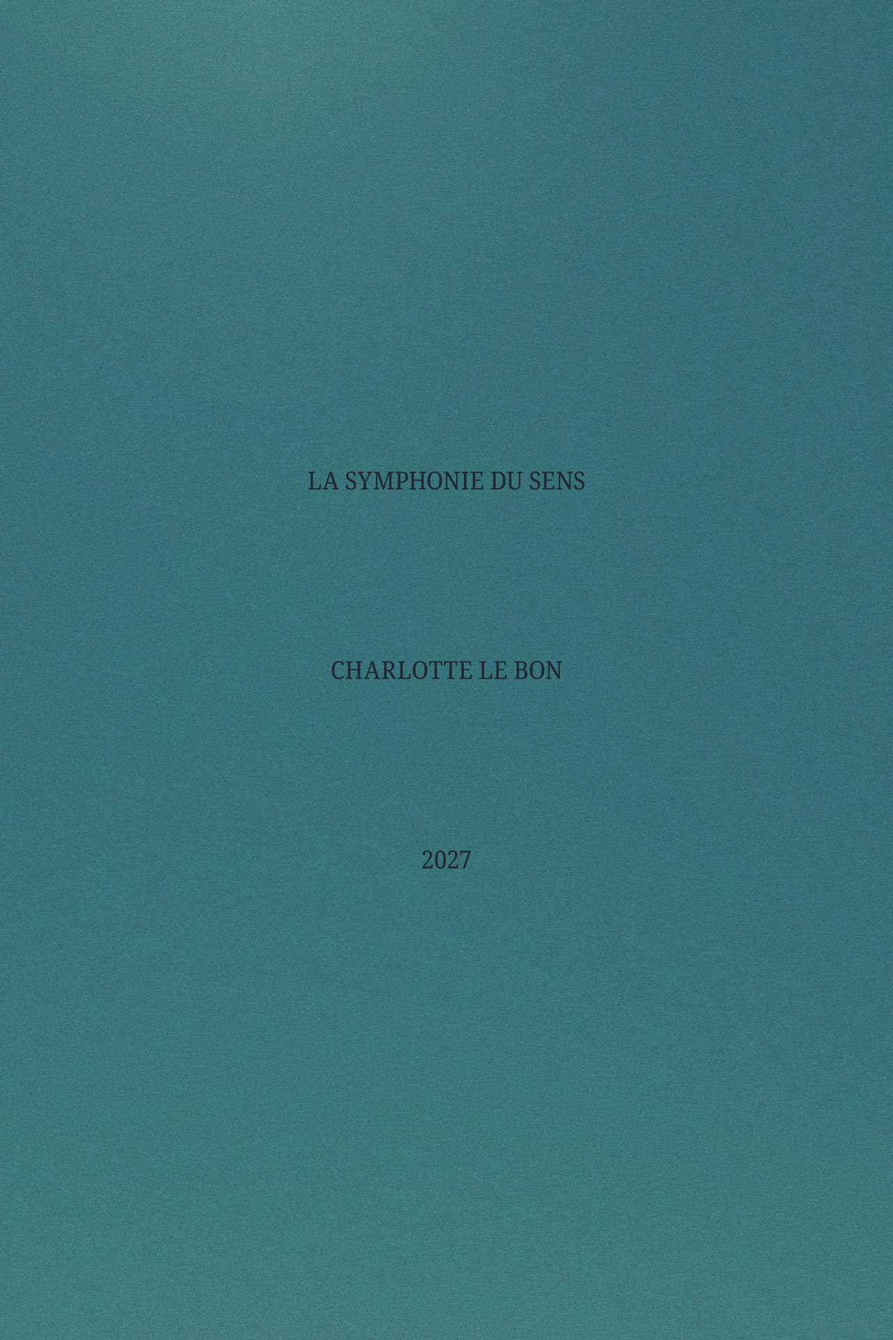 La symphonie du sens