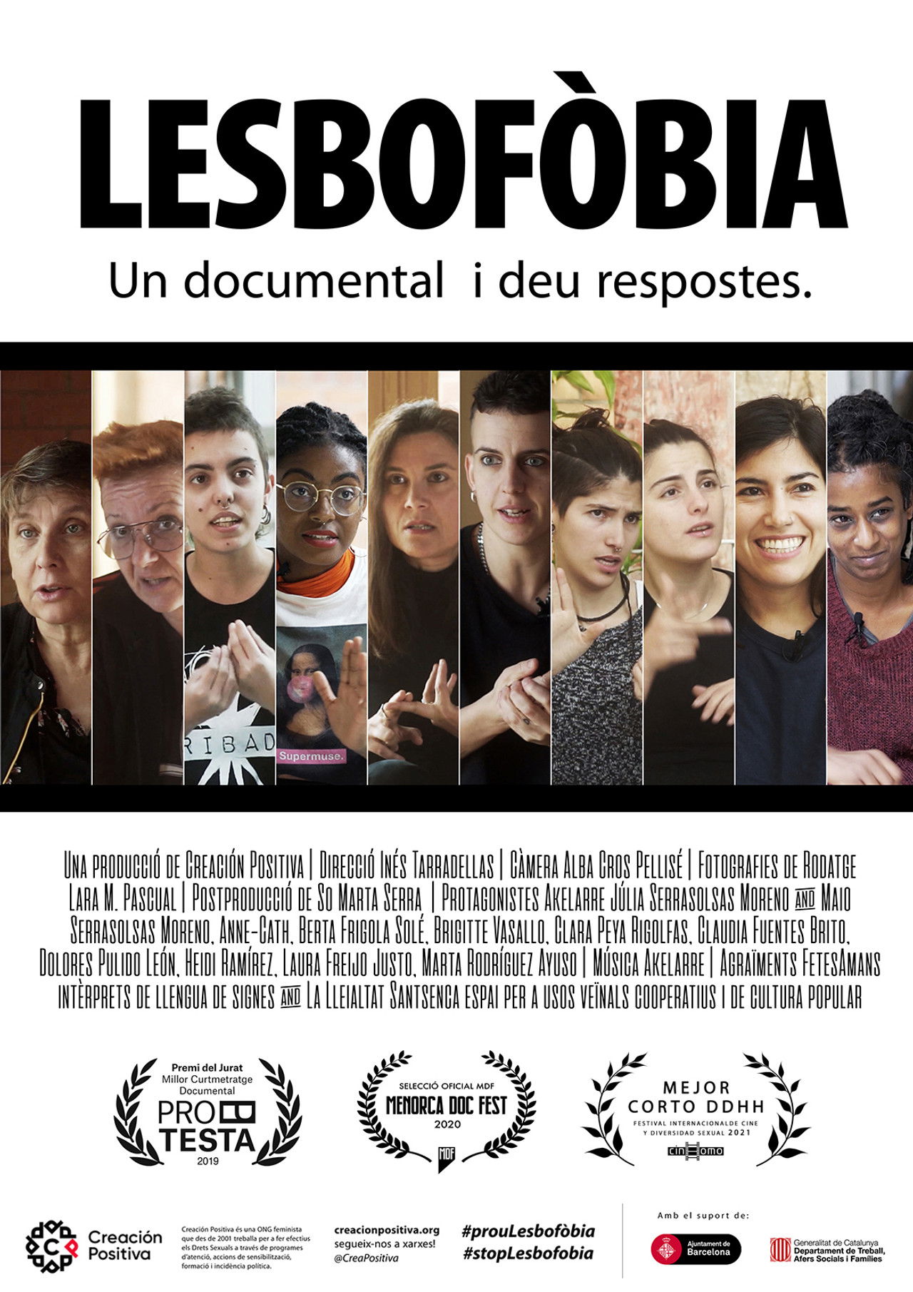 Lesbofòbia, un documental i deu respostes.