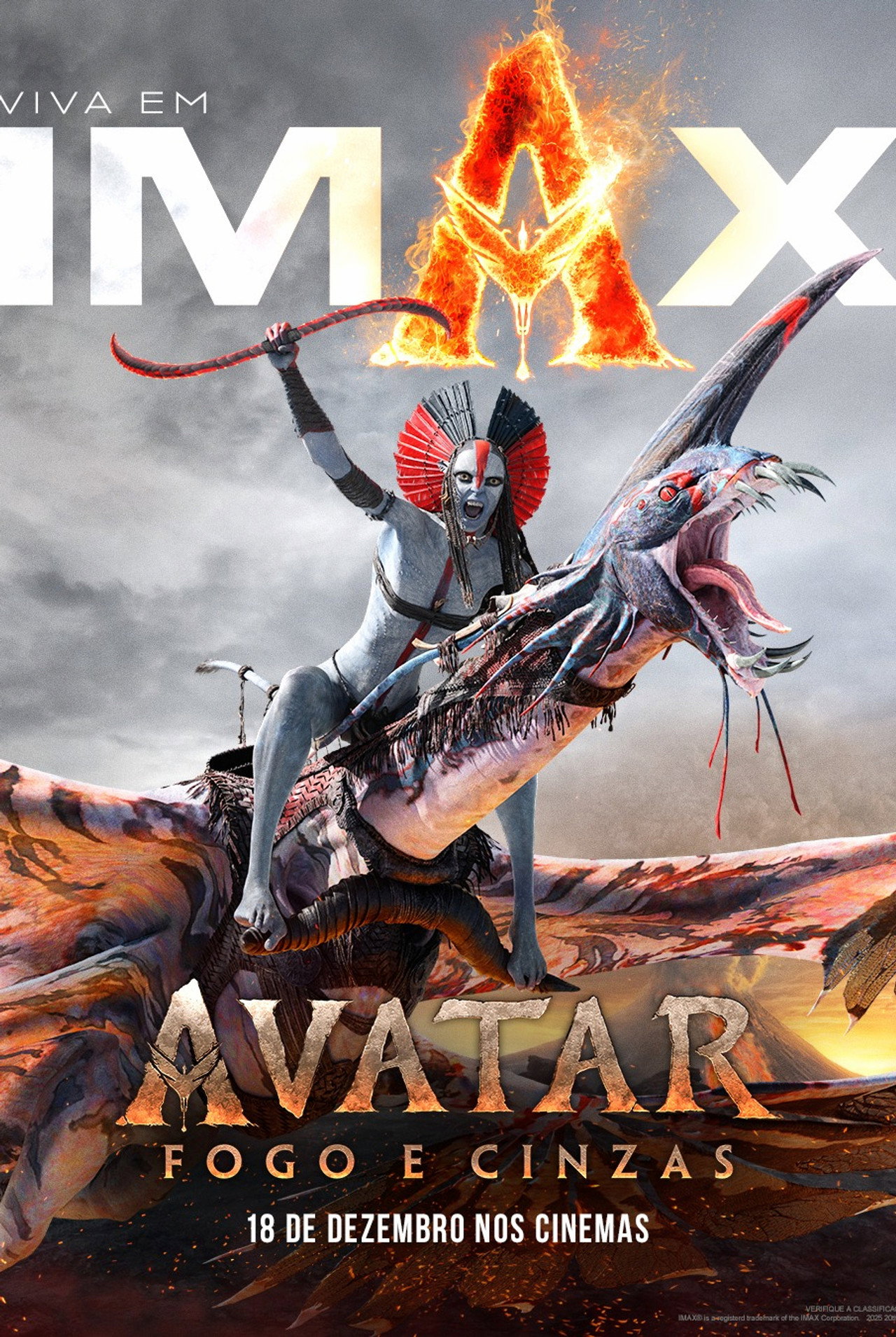 Poster of Avatar: Fire and Ash