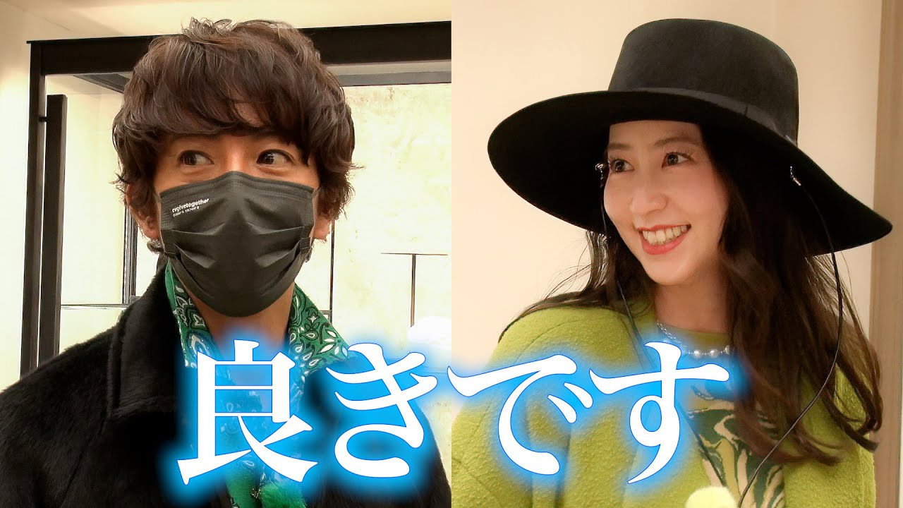 Takuya Kimura, coordinated with his long-time favorite hat maker!