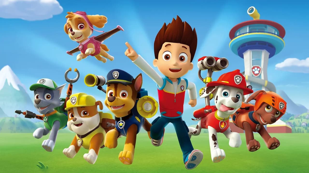 Paw Patrol Filmreihe Backdrop