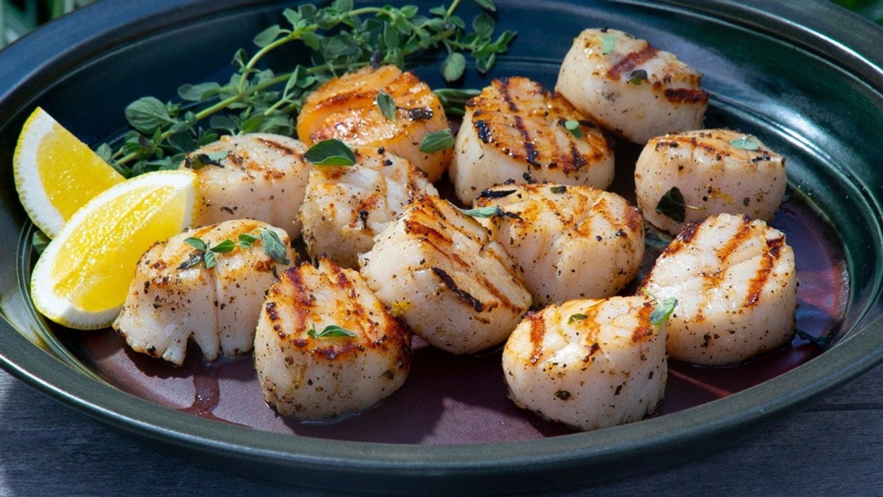 Pop's Pancakes and Symon's Scallops