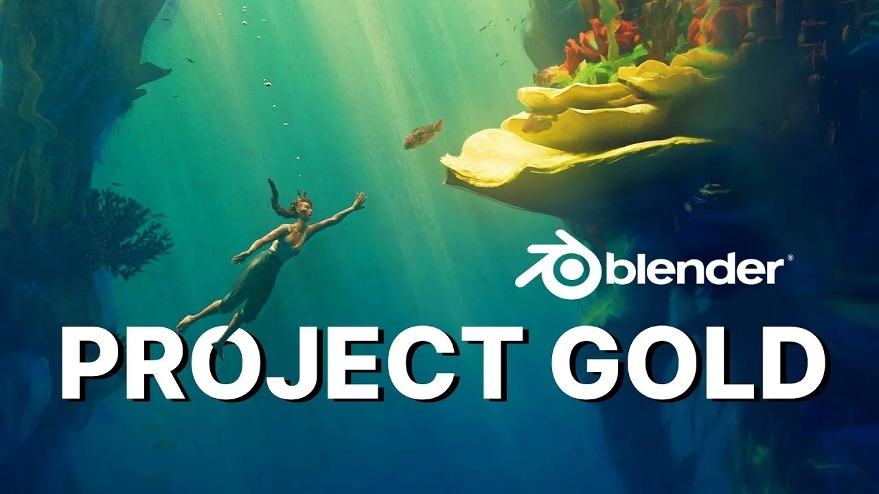 Project Gold backdrop