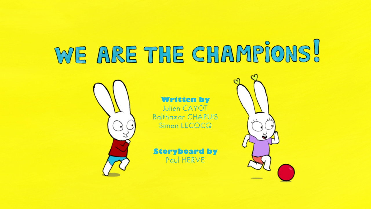 We Are The Champions!