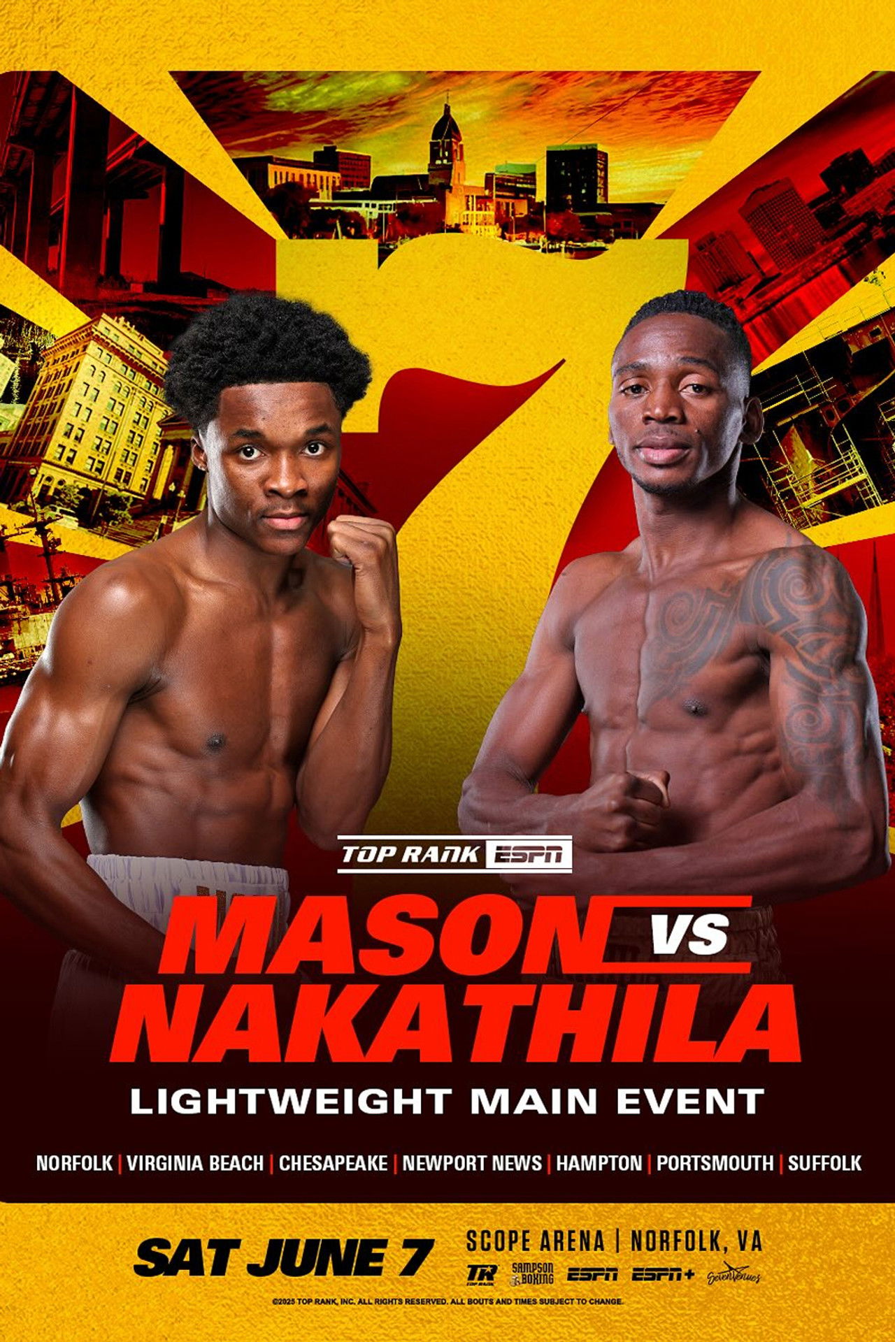 Abdullah Mason vs. Jeremia Nakathila