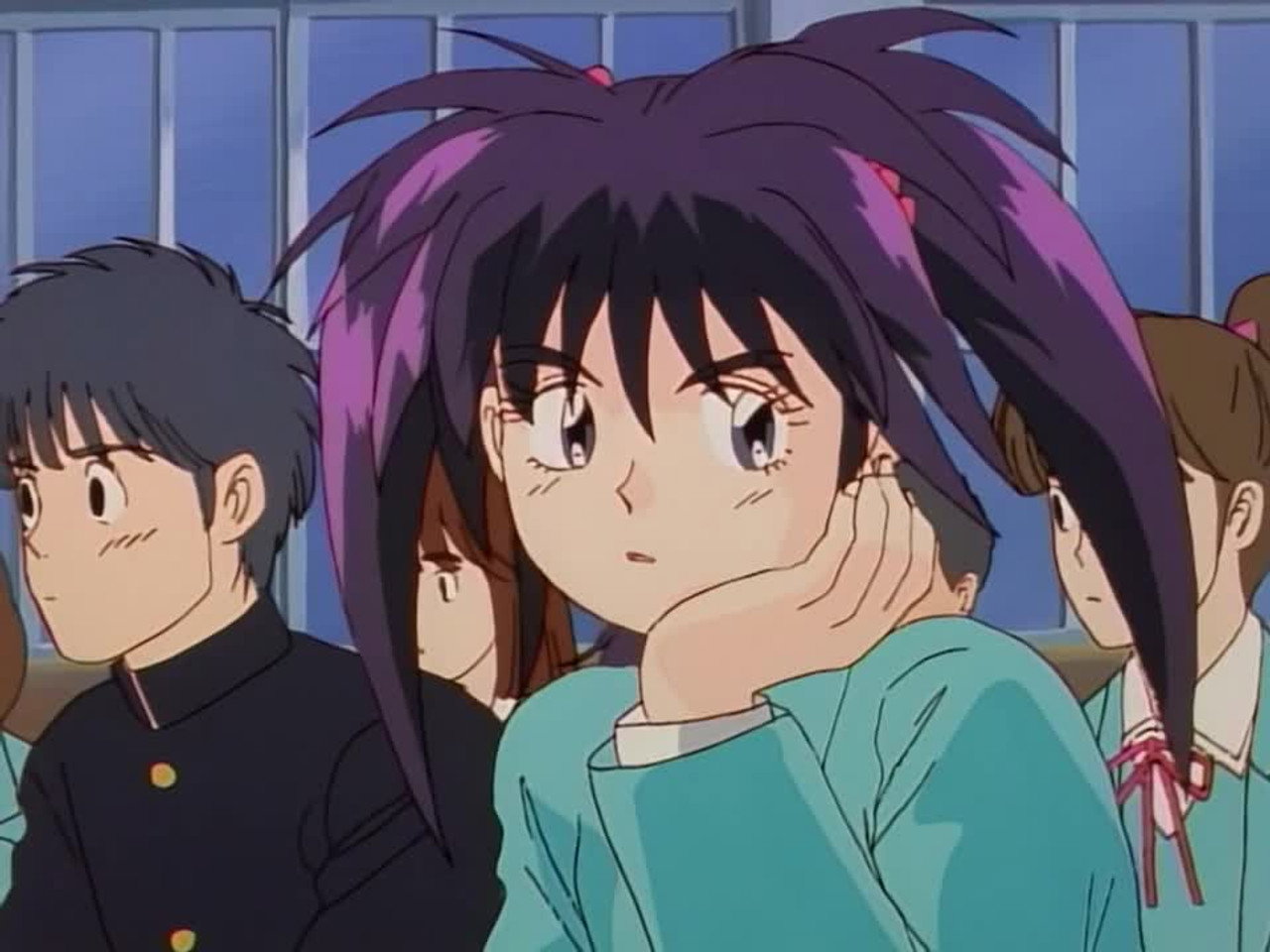 Dangerous encounter. Sayaka's crush