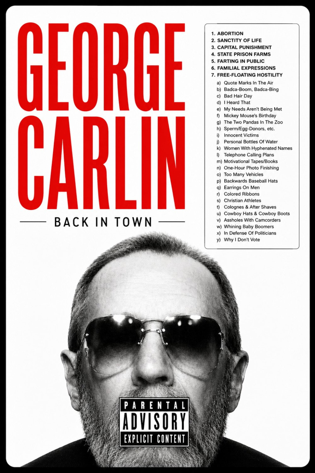 George Carlin: Back in Town