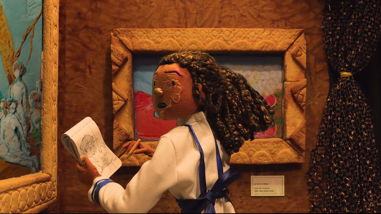 backdrop Love in Times of whatever the present is called