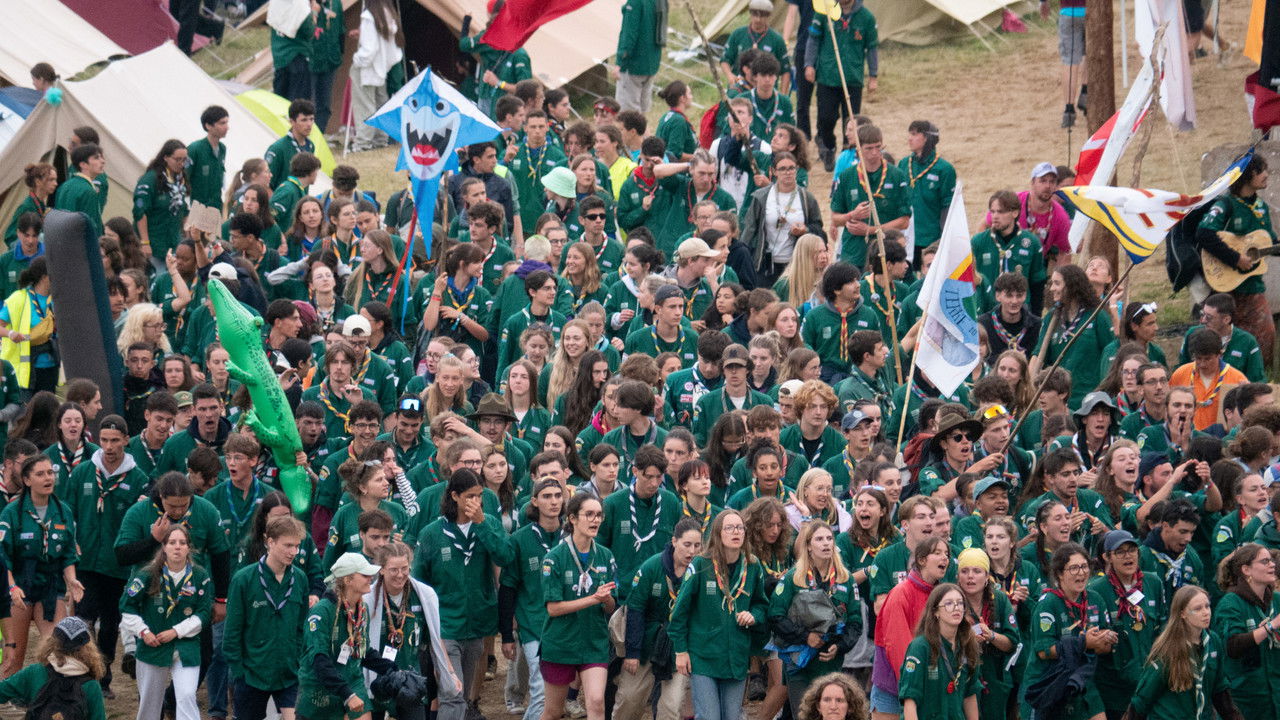 backdrop The Green Boy Scout