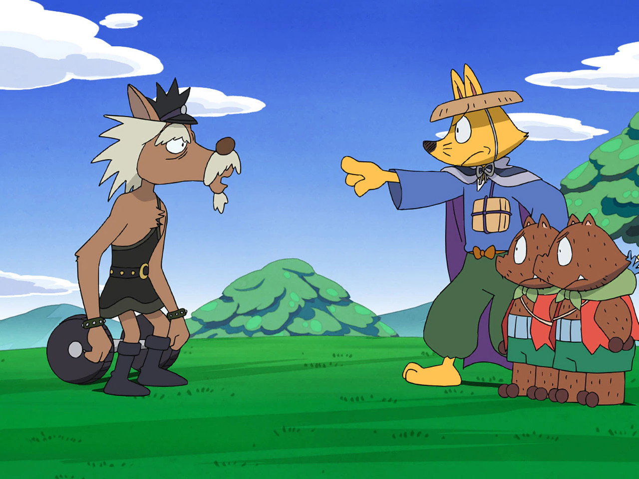 Blow Down the Piglet's House!