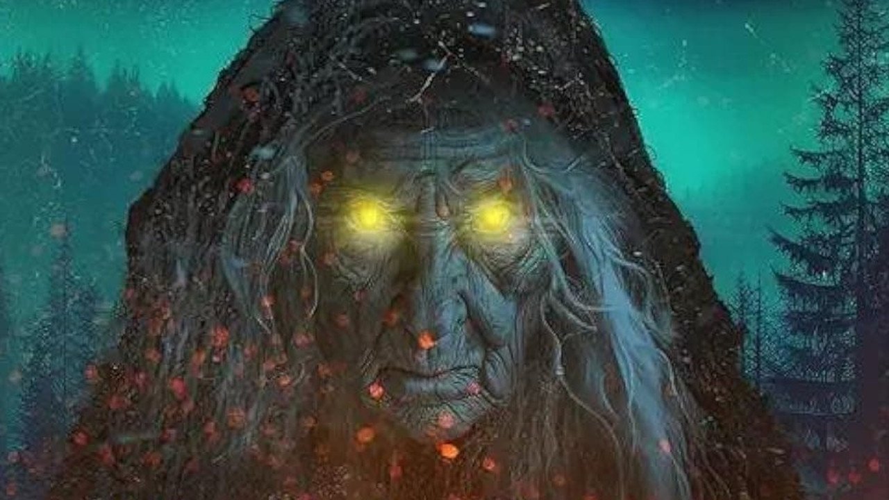 The North Witch backdrop