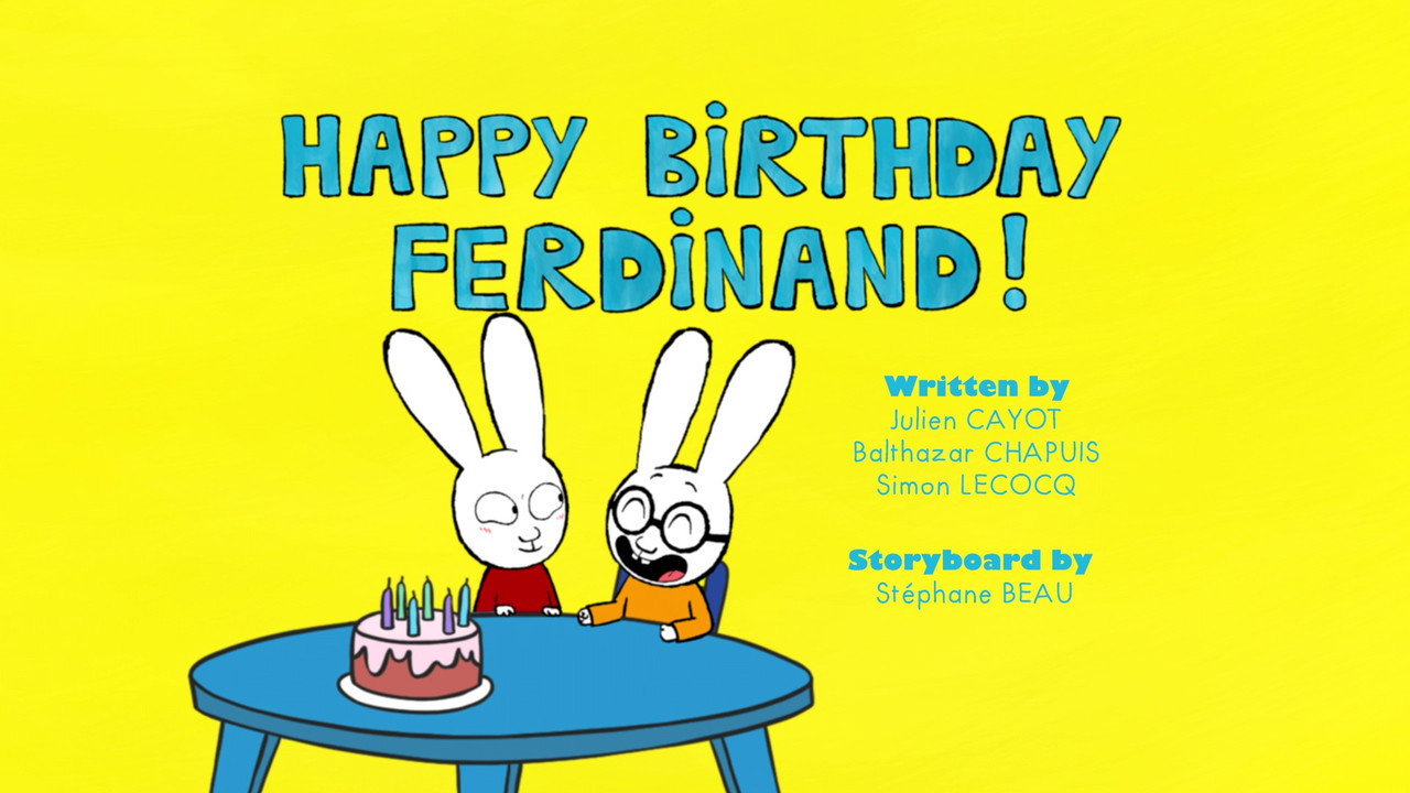 Happy Birthday Ferdinand!