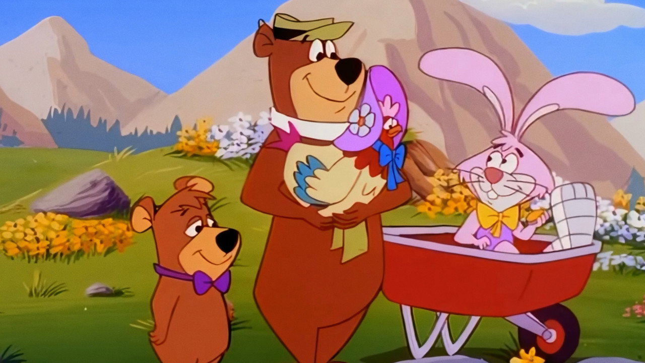 backdrop Yogi the Easter Bear