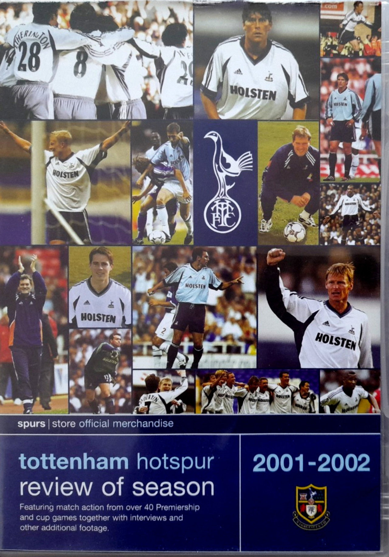 Tottenham Hotspur - Official Review Of The Season 2001-02