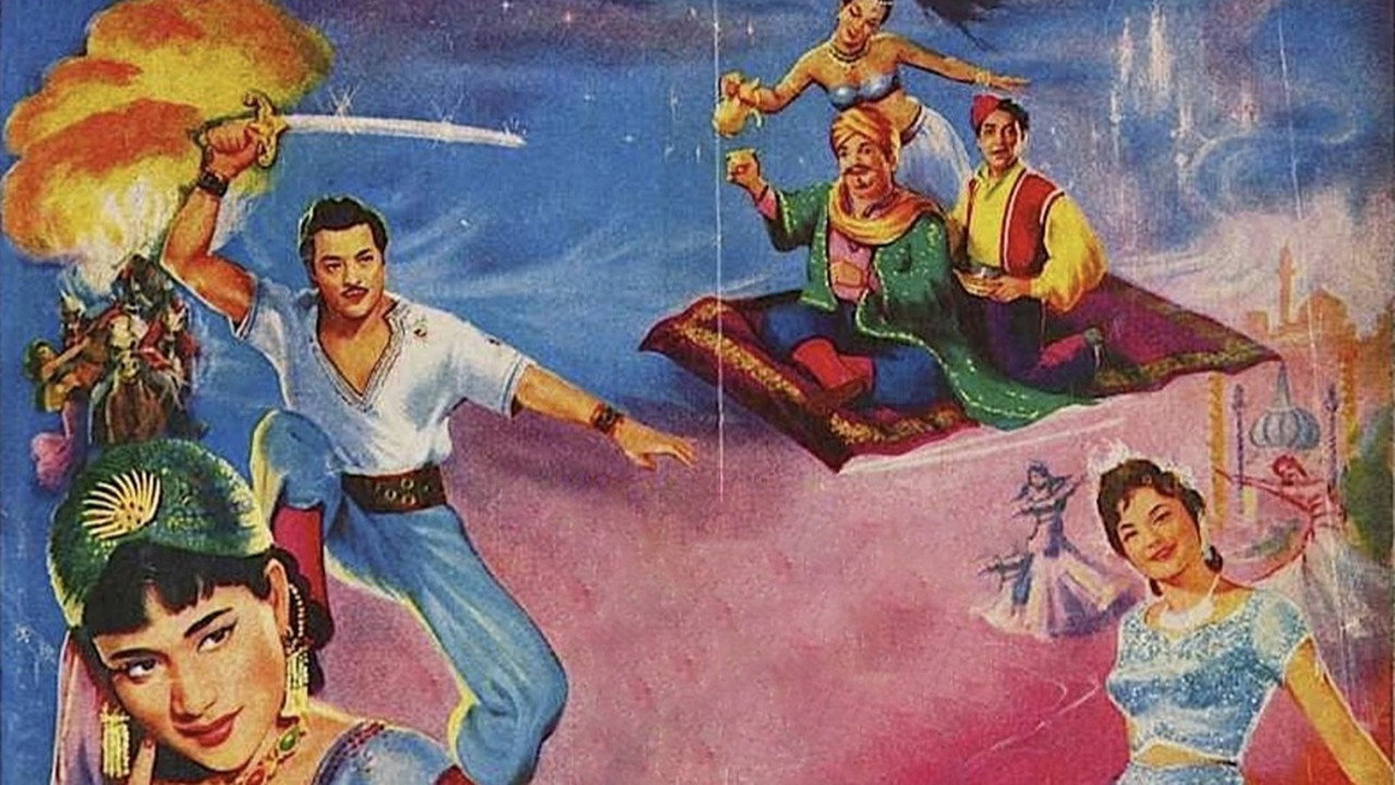 backdrop Sinbad, Alibaba and Aladdin