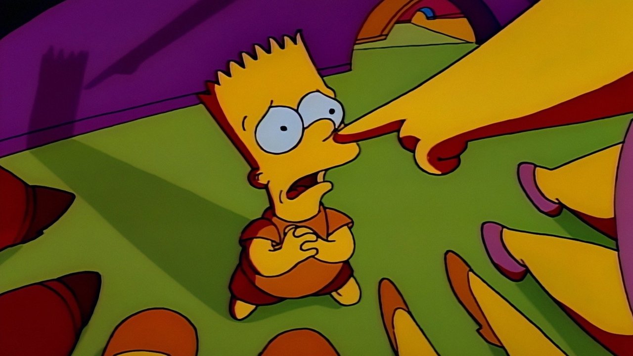 Escena de Bart contra el dia de gracias