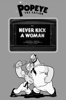 Never Kick a Woman