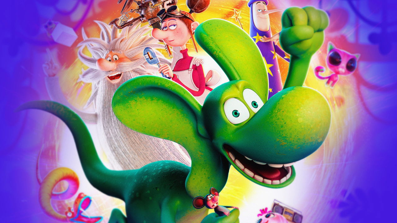 backdrop The Green Dinosaur