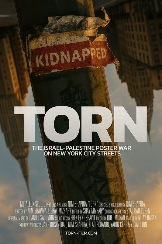 Torn: The Israel-Palestine Poster War on New York City Streets