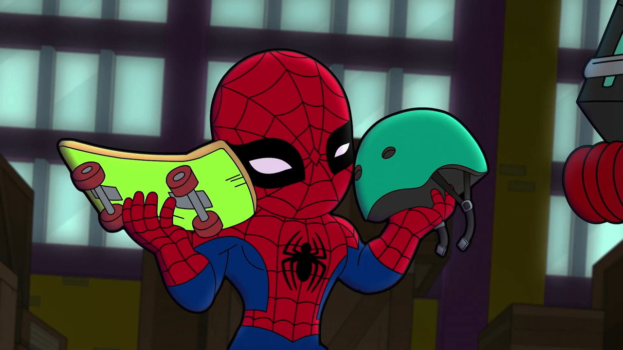 Spidey Spyin' with Captain America!