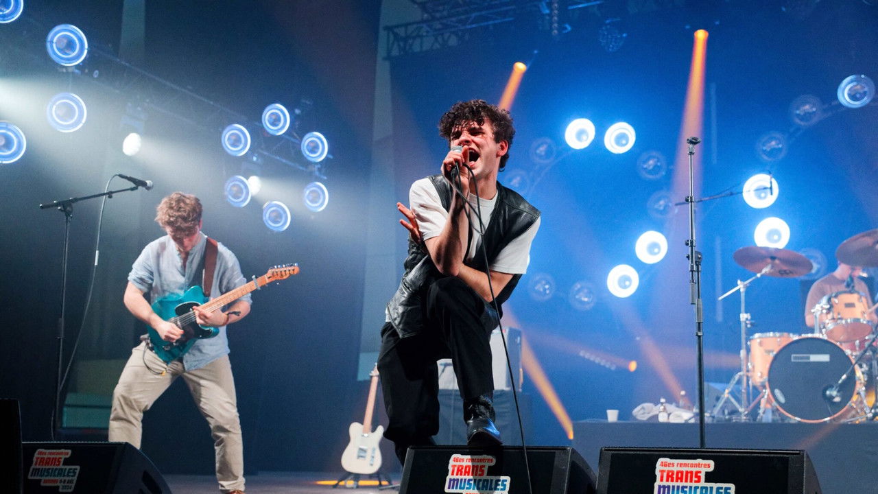 backdrop Slate en concert aux Trans Musicales de Rennes 2024